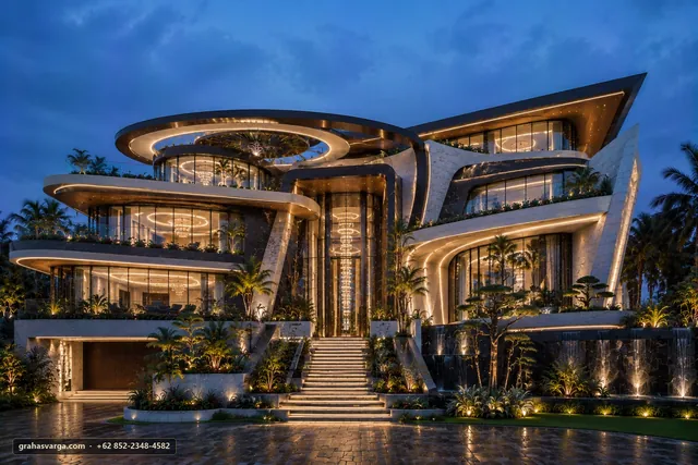 Fasad Modern di Kabupaten Bengkalis yang Tetap Bernilai — visual arsitektur 2