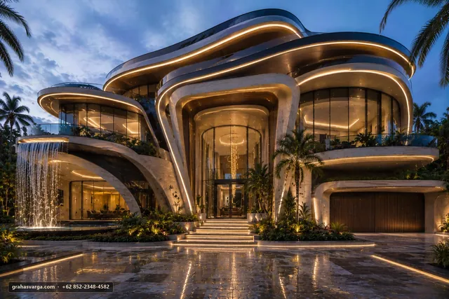 Fasad Modern di Kabupaten Bengkalis yang Tetap Bernilai — visual arsitektur 1