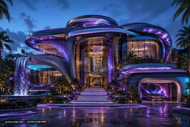 Fasad Modern di Kabupaten Indragiri Hilir yang Tetap Bernilai — pandangan arsitektur 2